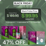 Kara Cuma İndirimi: 2 x Uyarıcı Yağ + 1 x Afrodisyak Yağ + 2 x Seyahat Paketi